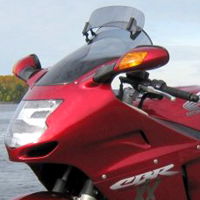 MRA Honda CBR1100XX Blackbird V> 1997> onwards Vario Touring Motorcycle Screen (VTM) 