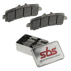 SBS 841DS-1 (Strong Bite) Dual Sintered Front Brake Pads for Brembo M4, M50 & Stylema Monobloc Calipers (2 Packs - enough for 2 Calipers) 