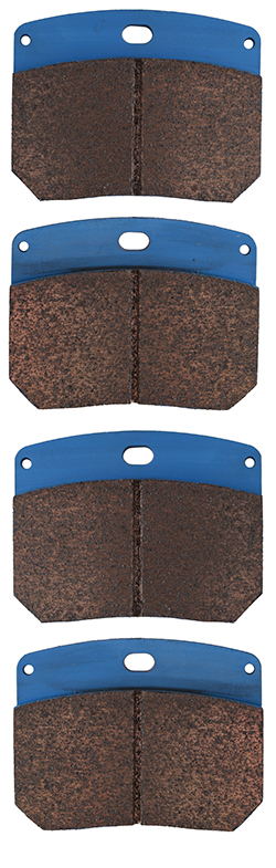 SICOM Front Brake Pads for Brembo & Yamaha 1-Pin Calipers (2 Packs - enough for 2 Calipers)