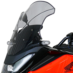 MRA Honda NC750X 2025> Onwards (models with twin front brake discs) Motorcycle Touring Screen