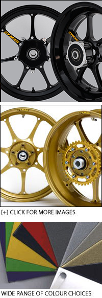 Dymag Ultra Pro UP7X Forged Aluminium 7 Spoke Wheels for Harley-Davidson XLH1200 Sportster / Hugger 2000-2002 