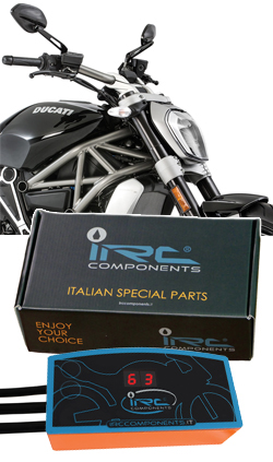 IRC Components SGRace Combined Blipper & Quickshifter System for Ducati XDiavel (inc. S & Black Star models) 2016> onwards 