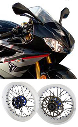 Kineo Wire Spoked Tubeless Wheels for Triumph Daytona Moto2 765 2020> onwards