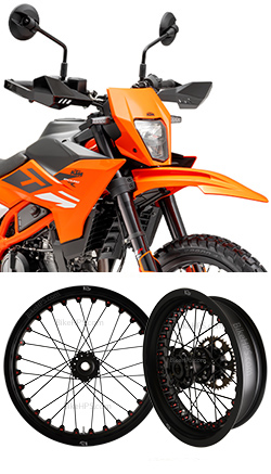 Kineo Wire Spoked Tubeless Wheels for KTM 390 Enduro R 2025> onwards