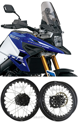 Kineo Wire Spoked Tubeless Wheels for Suzuki V-Strom 1050DE 2023> onwards 