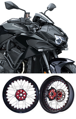 Kineo Wire Spoked Tubeless Wheels for Kawasaki ZH2 2020> Onwards