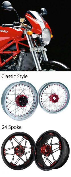 Marchesini M10RS Kompe Wheels for Ducati Monster S4R 2003-2006