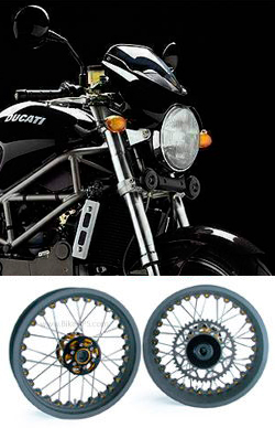Kineo Wire Spoked Wheels for Ducati Monster S4 2001-2003 