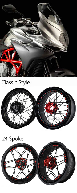 Kineo Wire Spoked Wheels for MV Agusta Turismo Veloce 800 2015> onwards