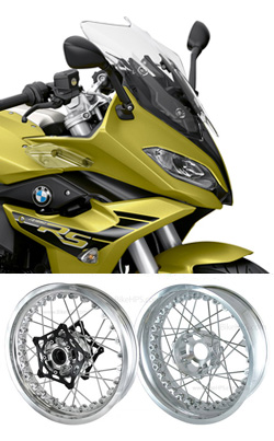 Kineo Wire Spoked Wheels for BMW R1250RS (inc. Exclusive & Sport models) 2019> onwards 
