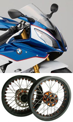 Kineo Wire Spoked Wheels for BMW S1000RR 2010-2018 