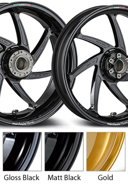 Marchesini M7R Genesi Magnesium Wheels for Ducati Desmosedici D16RR (All years) (Pair) 