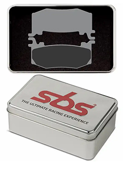 SBS 1012DS-1 (Strong Bite) Dual Sintered Front Brake Pads for Brembo Hypure Calipers (2 Packs - enough for 2 Calipers) 
