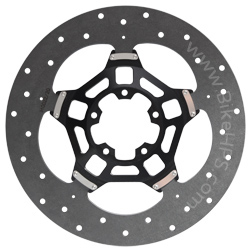 SICOM DMC Dual Matrix Composite Ceramic T-Drive Front Brake Discs for Moto Guzzi (pair with pads) 