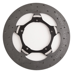 SICOM DMC Dual Matrix Composite Ceramic T-Drive Front Brake Discs for Yamaha (includes pads)