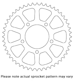 Rear Sprocket for Titax Wheels 