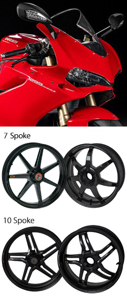BST Carbon Fibre Wheels for Ducati 1299 Panigale (inc. R, S, Superleggera & R FE Final Edition) 2015> onwards Road & Race 