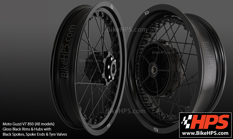 Kineo Spoked Wheels for Moto Guzzi V7 850